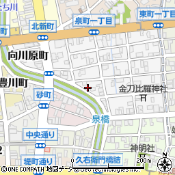 天ぷら大泉周辺の地図