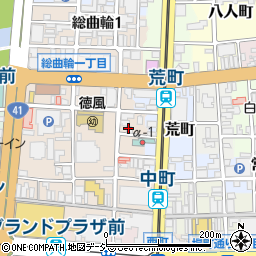 金尾商店周辺の地図