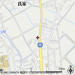 栃木県さくら市氏家3058周辺の地図