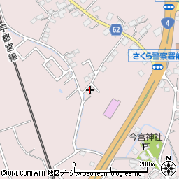 栃木県さくら市馬場60周辺の地図