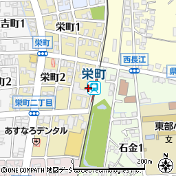 信開ガーデンコート栄町周辺の地図