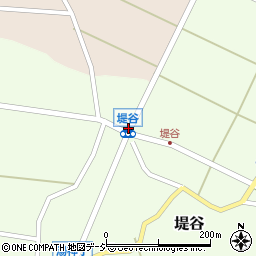 堤谷周辺の地図