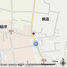 長野県上高井郡高山村横道3322-4周辺の地図