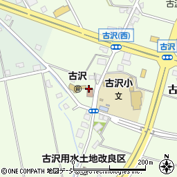 消防機関　富山市消防団・呉羽方面団古沢分団周辺の地図