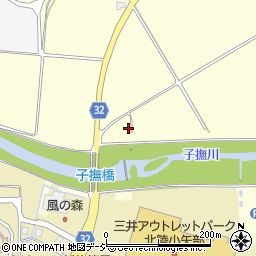 富山県小矢部市田川7215周辺の地図
