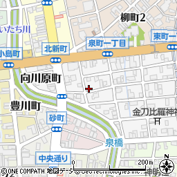 富山料飲会館周辺の地図