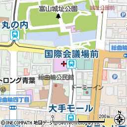 富山大手町コンベンション株式会社周辺の地図