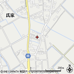 栃木県さくら市氏家3140-7周辺の地図