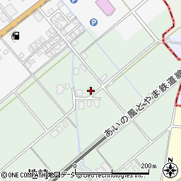 富山県小矢部市地崎397周辺の地図