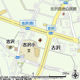 ローソン富山古沢西店周辺の地図