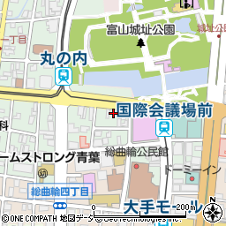 ザ・パーク富山丸の内駐車場周辺の地図