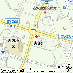 ローソン富山古沢店周辺の地図