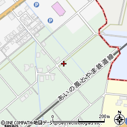 富山県小矢部市地崎36-3周辺の地図