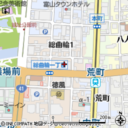 株式会社パスコ　富山営業所周辺の地図