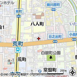 長野計器株式会社富山営業所周辺の地図