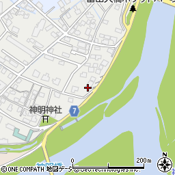 富山県富山市鵯島1083周辺の地図