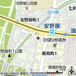 カーネットワーク富山周辺の地図