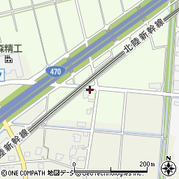 富山県高岡市福岡町大滝1201周辺の地図