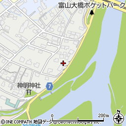 富山県富山市鵯島1067周辺の地図