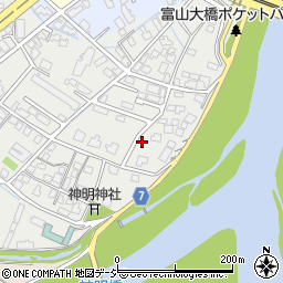 富山県富山市鵯島1091周辺の地図