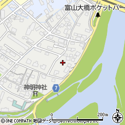 富山県富山市鵯島1095周辺の地図