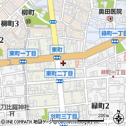 富山第一銀行東町支店 ＡＴＭ周辺の地図