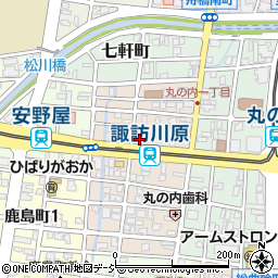 富山大橋通郵便局 ＡＴＭ周辺の地図