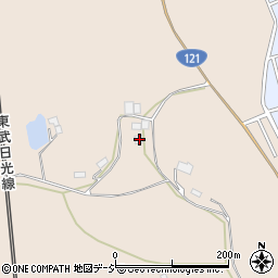 栃木県日光市明神2241周辺の地図