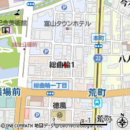 桜木町レストタウン周辺の地図