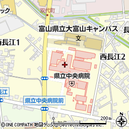 タリーズコーヒー 富山県立中央病院店周辺の地図