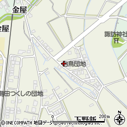 富山県富山市下野新3839周辺の地図