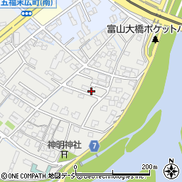 富山県富山市鵯島1197周辺の地図