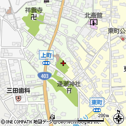 上町公会堂周辺の地図