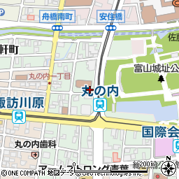 富山丸の内合同庁舎別館周辺の地図