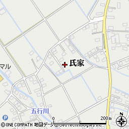 栃木県さくら市氏家3037-4周辺の地図