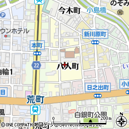 〒930-0026 富山県富山市八人町の地図