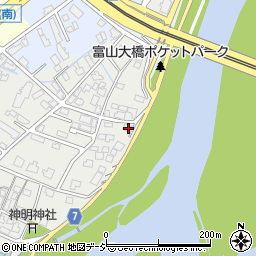 富山県富山市鵯島1115周辺の地図