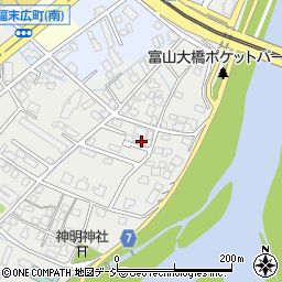 富山県富山市鵯島1141周辺の地図