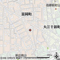 リーベ富岡周辺の地図