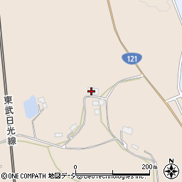 栃木県日光市明神2242周辺の地図