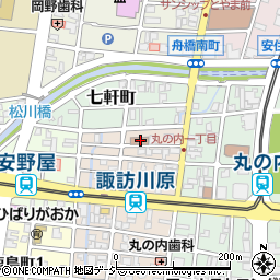 富山県庁　交通事故相談所周辺の地図