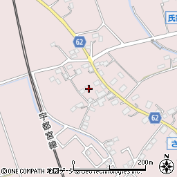 栃木県さくら市馬場849周辺の地図