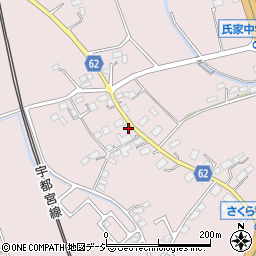 栃木県さくら市馬場848周辺の地図