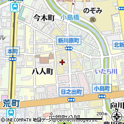 富山県富山市新川原町4周辺の地図