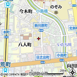 富山綜合ビル（八人町コーポ）周辺の地図