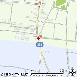 長野市消防団長沼消防器具置場周辺の地図