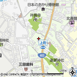 長野県上高井郡小布施町上町周辺の地図