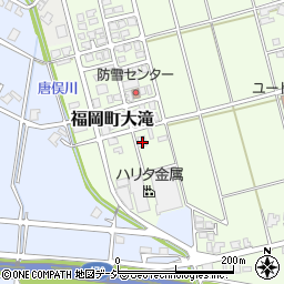 富山県高岡市福岡町大滝653周辺の地図