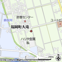 富山県高岡市福岡町大滝654周辺の地図