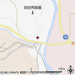 富山県小矢部市矢波381周辺の地図
